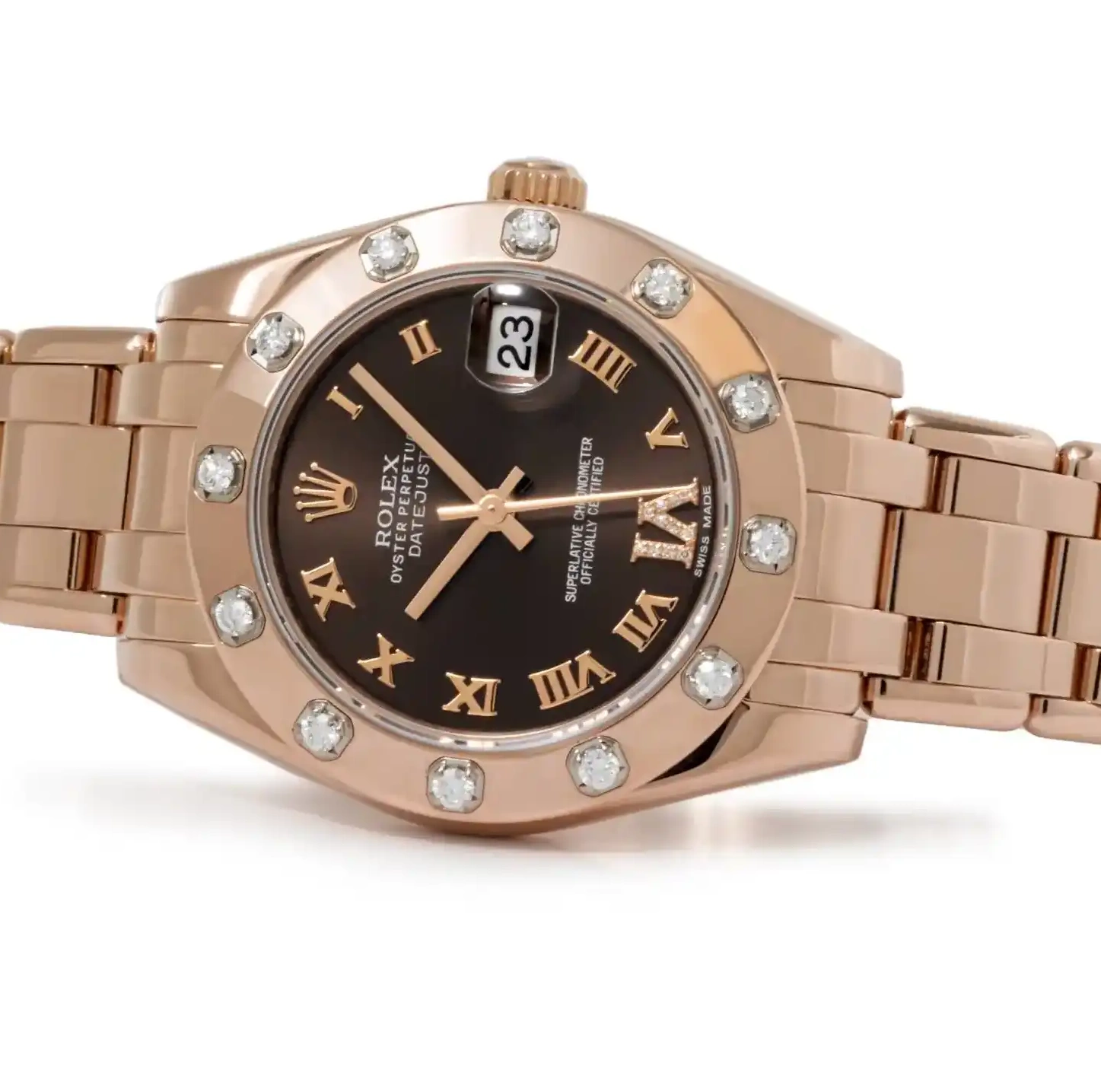 PrestigiousJewelrys Rose Datejust Gold 81315 Rolex 0523